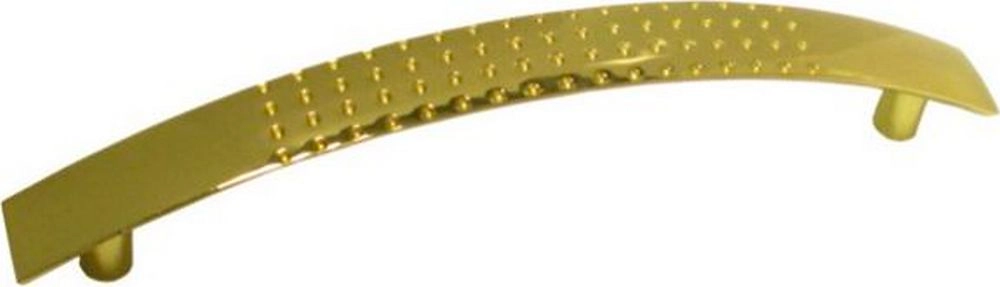 Мебельная ручка-скоба BOYARD золото полированное 128 мм