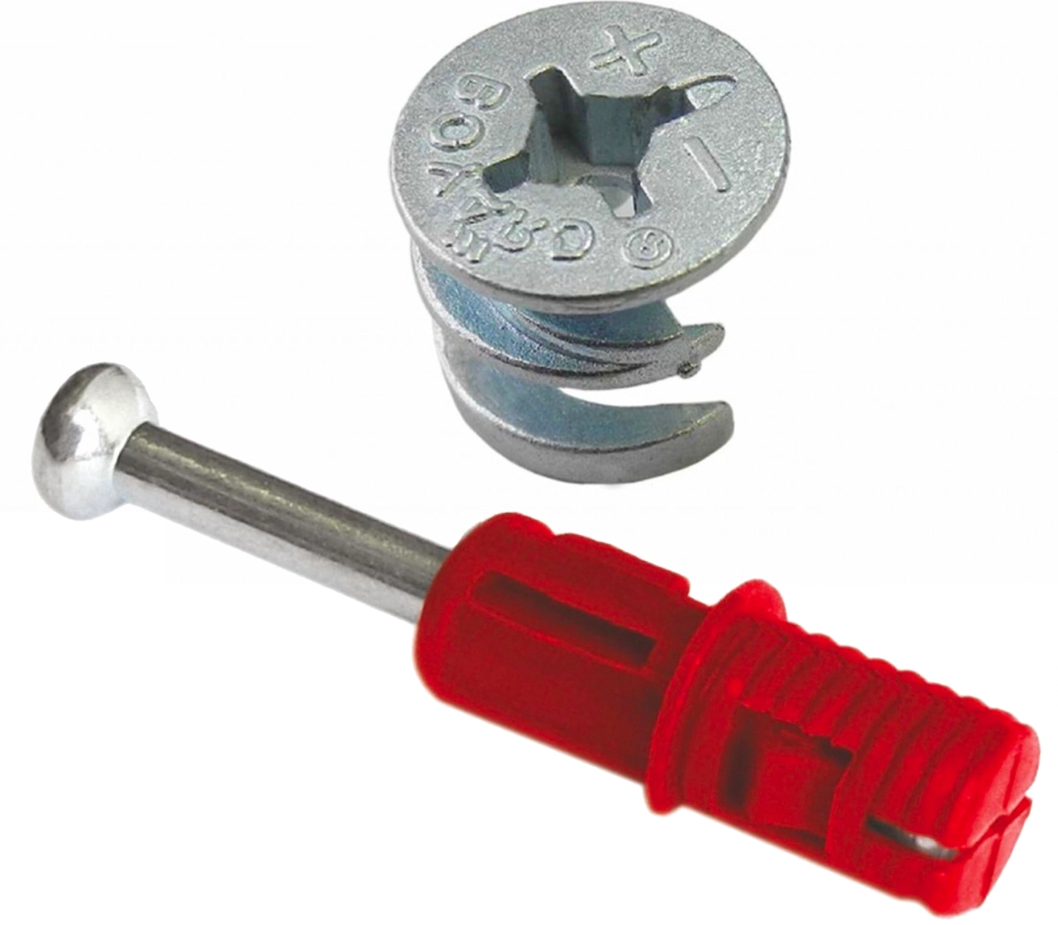 Эксцентриковая стяжка BOYARD красная 41,5 мм 1 шт