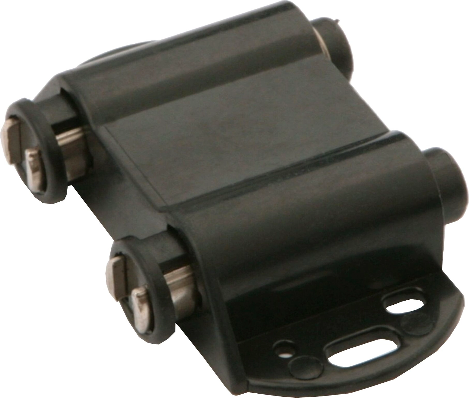 Мебельный держатель магнитный BOYARD MH02/BL для стекла черный