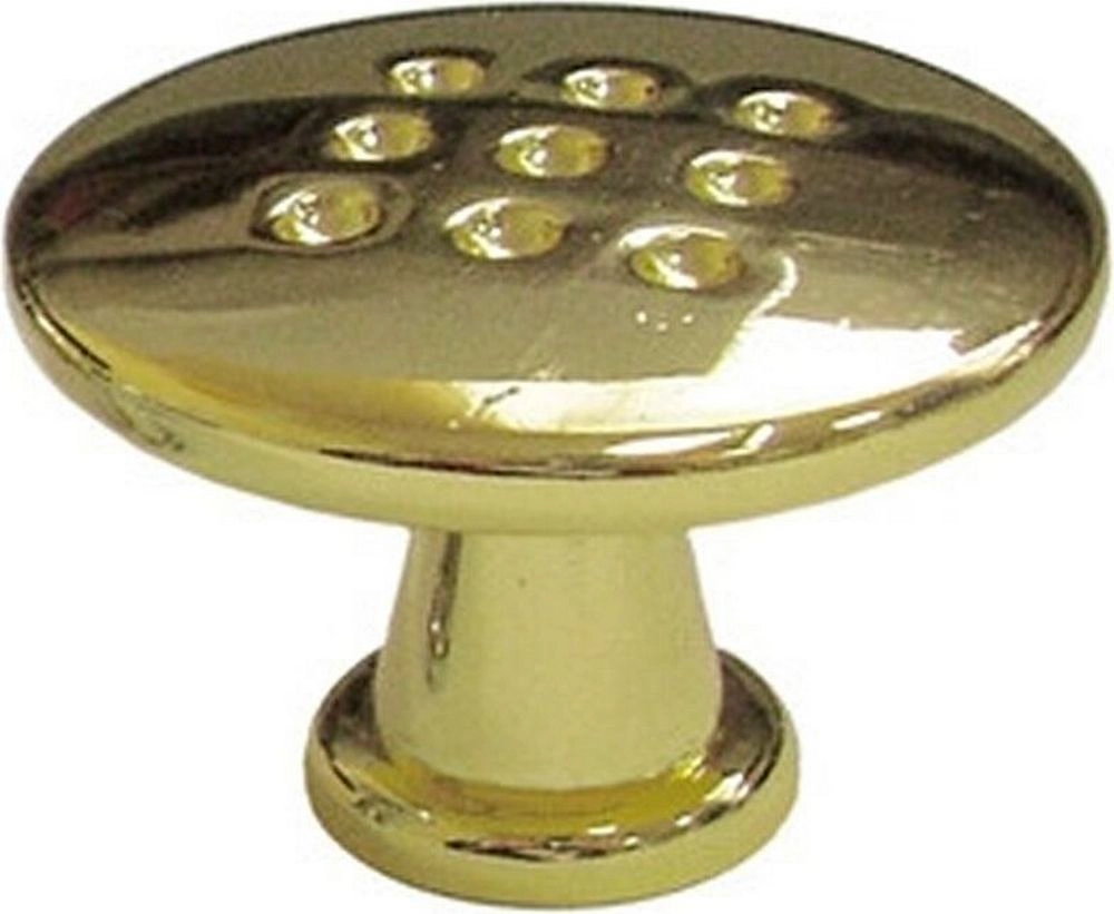 Мебельная ручка-кнопка BOYARD RC011GP.4 золото полированное