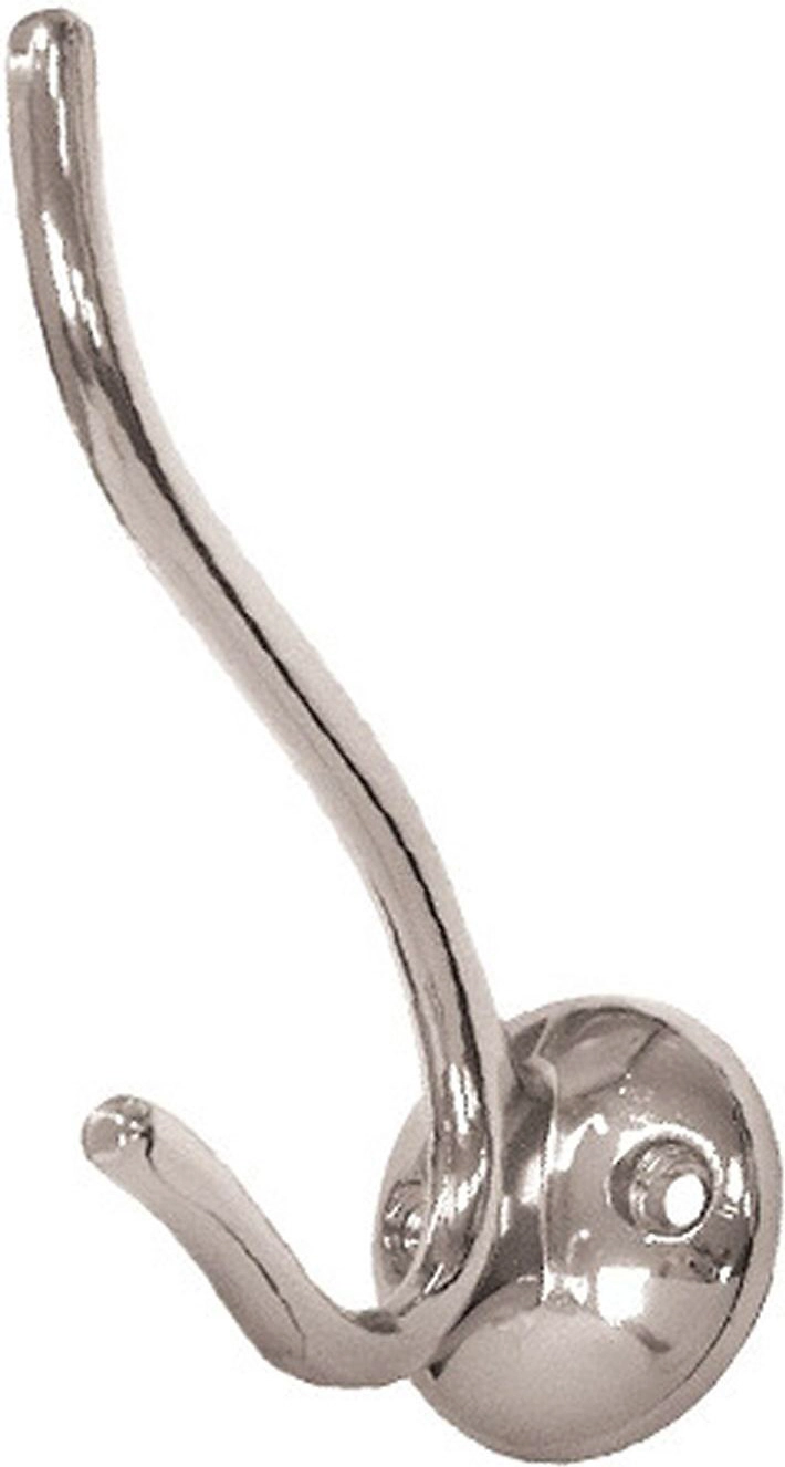 Мебельный крючок BOYARD двойной хром