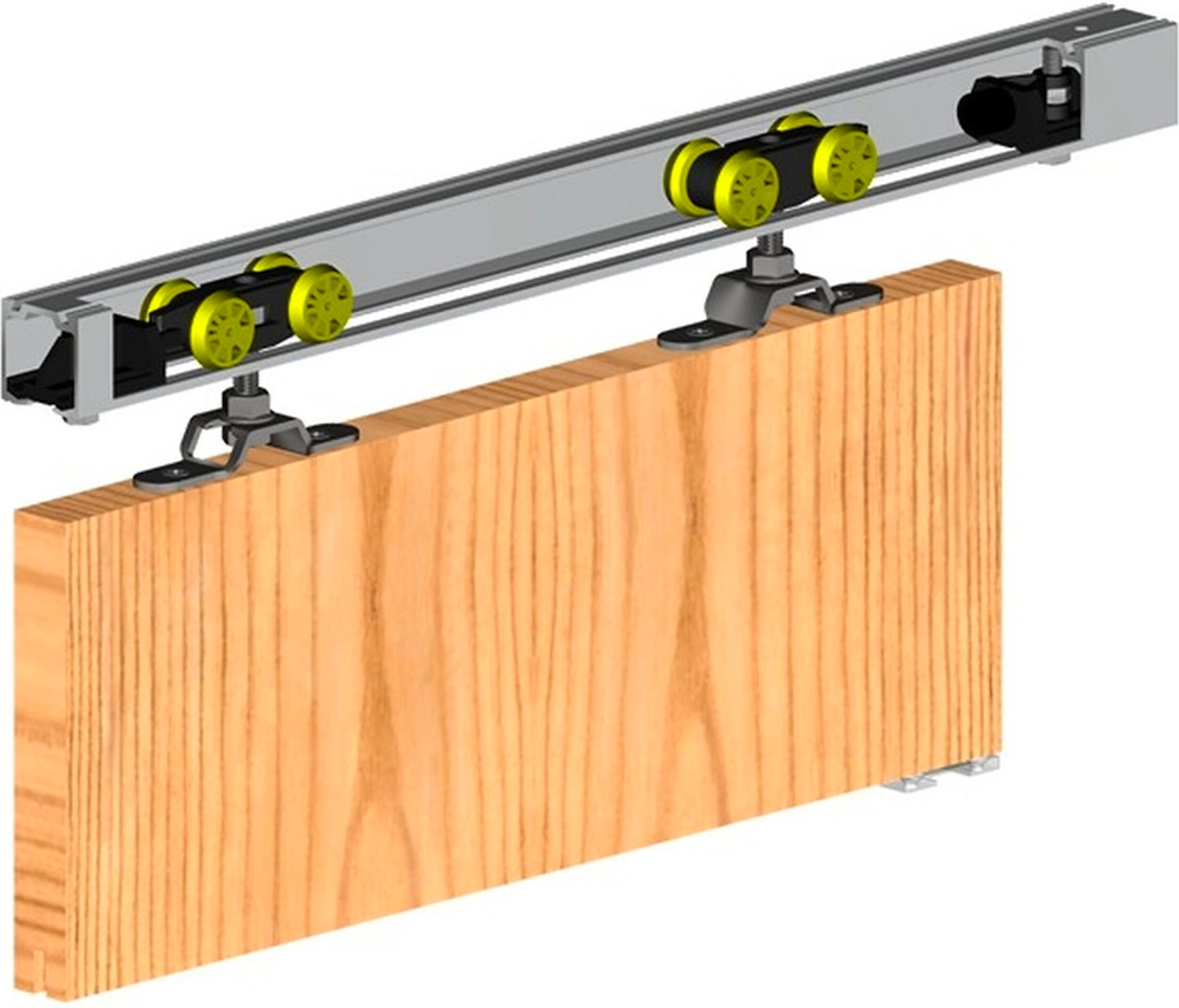 Механизм для раздвижных дверей VALCOMP 180 см коричневый