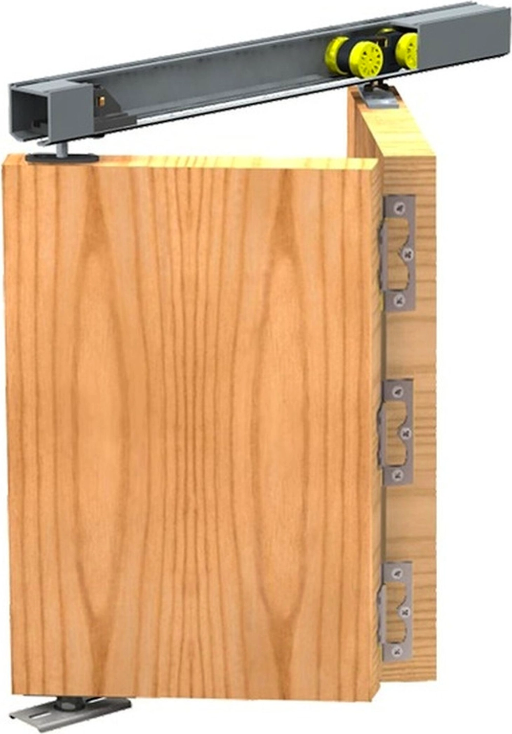 Механизм в сборе для складных дверей VALCOMP коричневый