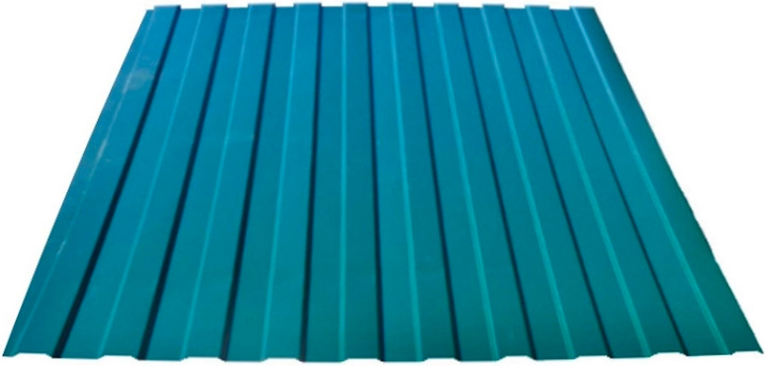 Профнастил Таврос С-8 зеленый 2000х1200х0,35 мм