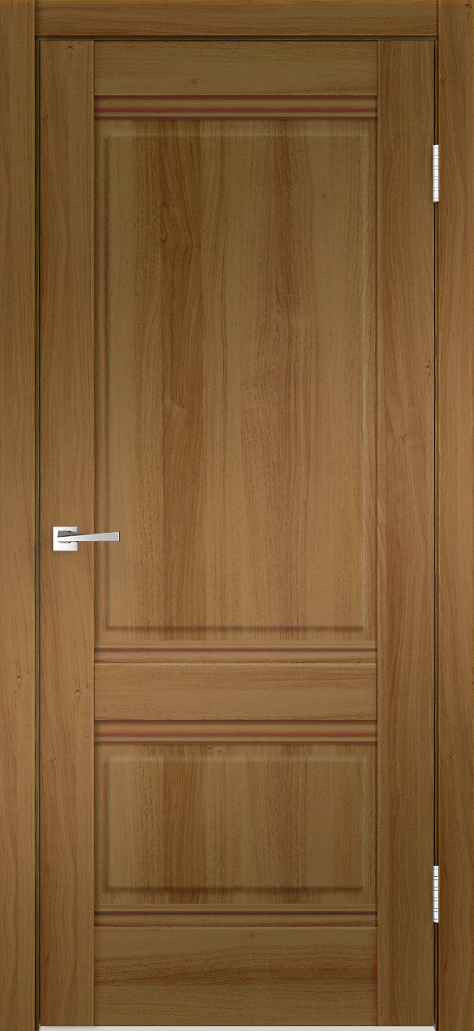 Межкомнатная дверь Юта глухая Орех 80х200 cм