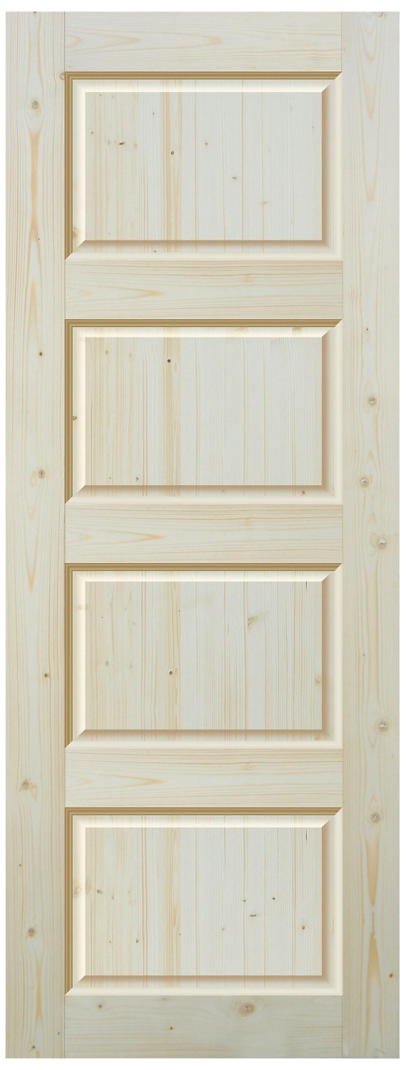 Межкомнатная дверь Квадра глухая 80х200 cм