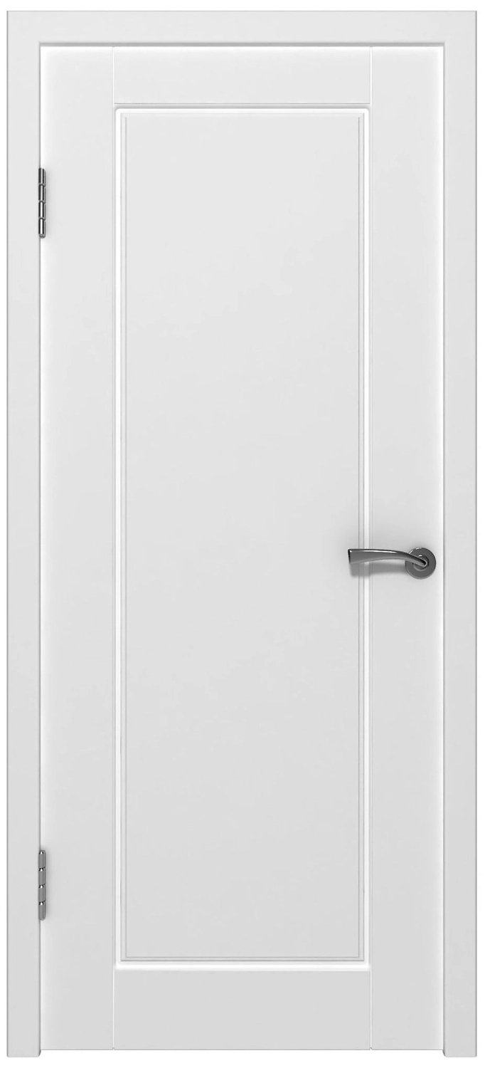 Межкомнатная дверь Порта глухая белая 90х200 cм