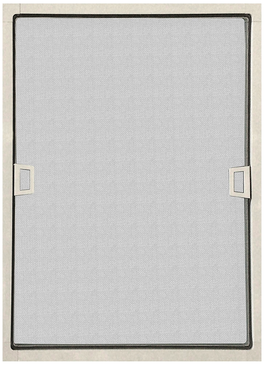 Готовая москитная сетка 520x420 мм к окну 600х500 мм петли