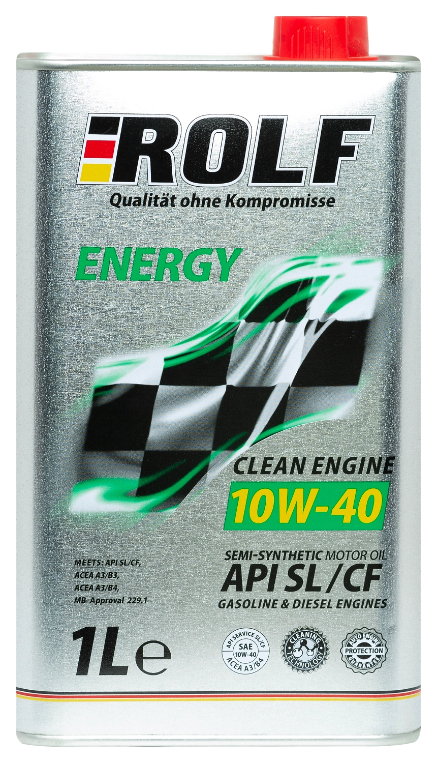 Моторное масло Rolf Energy SAE 10W-40 полусинтетическое 1 л