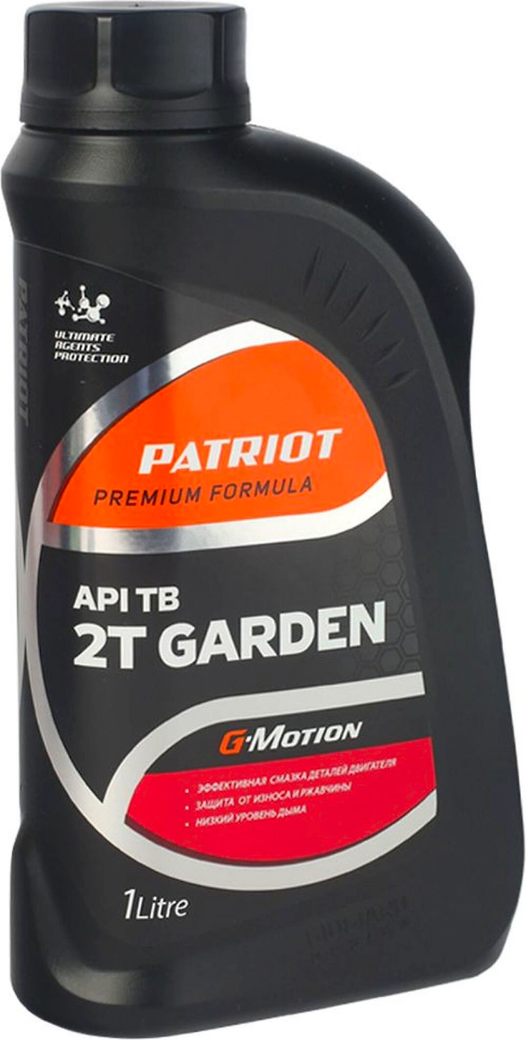 Моторное масло PATRIOT G-Motion 2T GARDEN минеральное 1 л