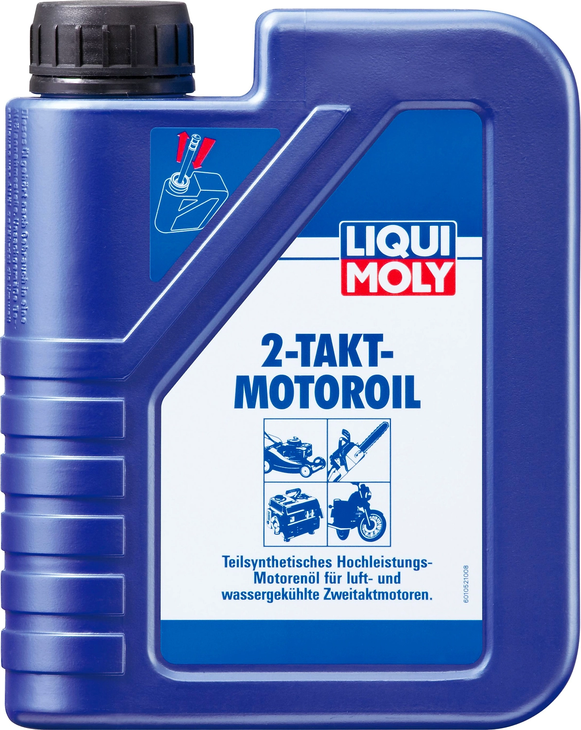 Моторное масло 2Т LIQUI MOLY полусинтетическое 1 л