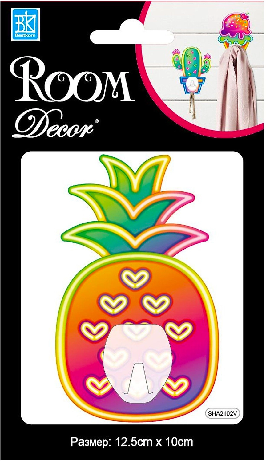 Наклейка декоративные Room Decor Ананас 20,5x11 мм влагостойкие
