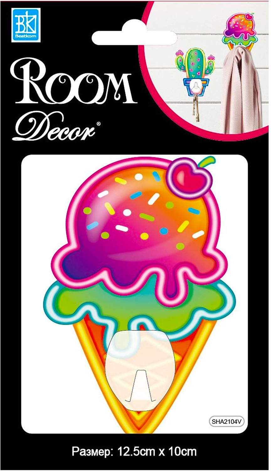 Наклейки декоративные Room Decor Мороженое 20,5x11 мм влагостойкие