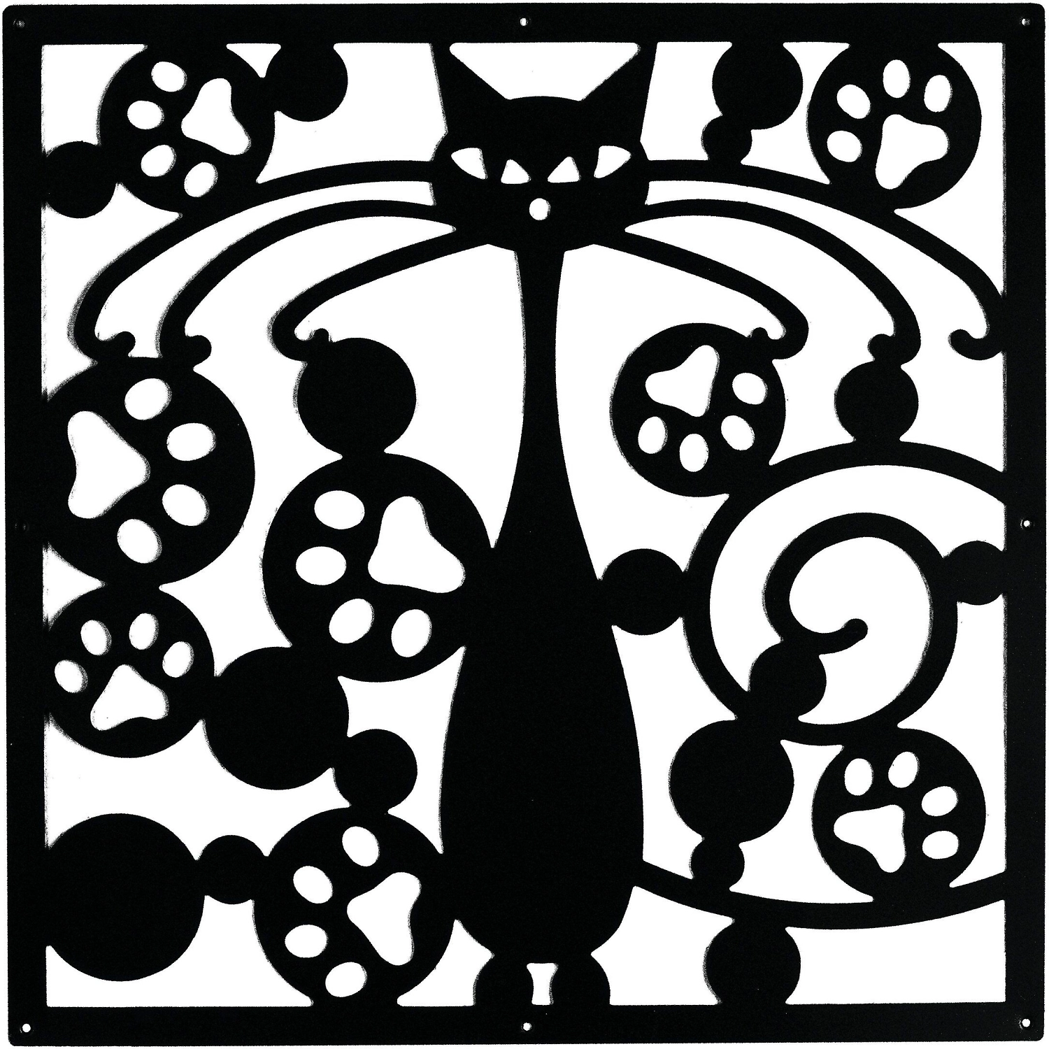 Наклейки декоративные Room Decor Мартовские коты 40x40 cм 4 шт