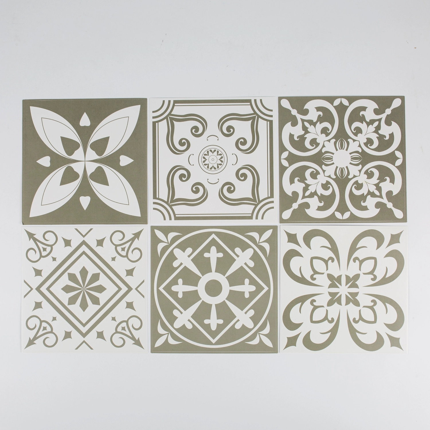 Наклейки декоративные для плитки 107145 Орнамент 150x150 мм