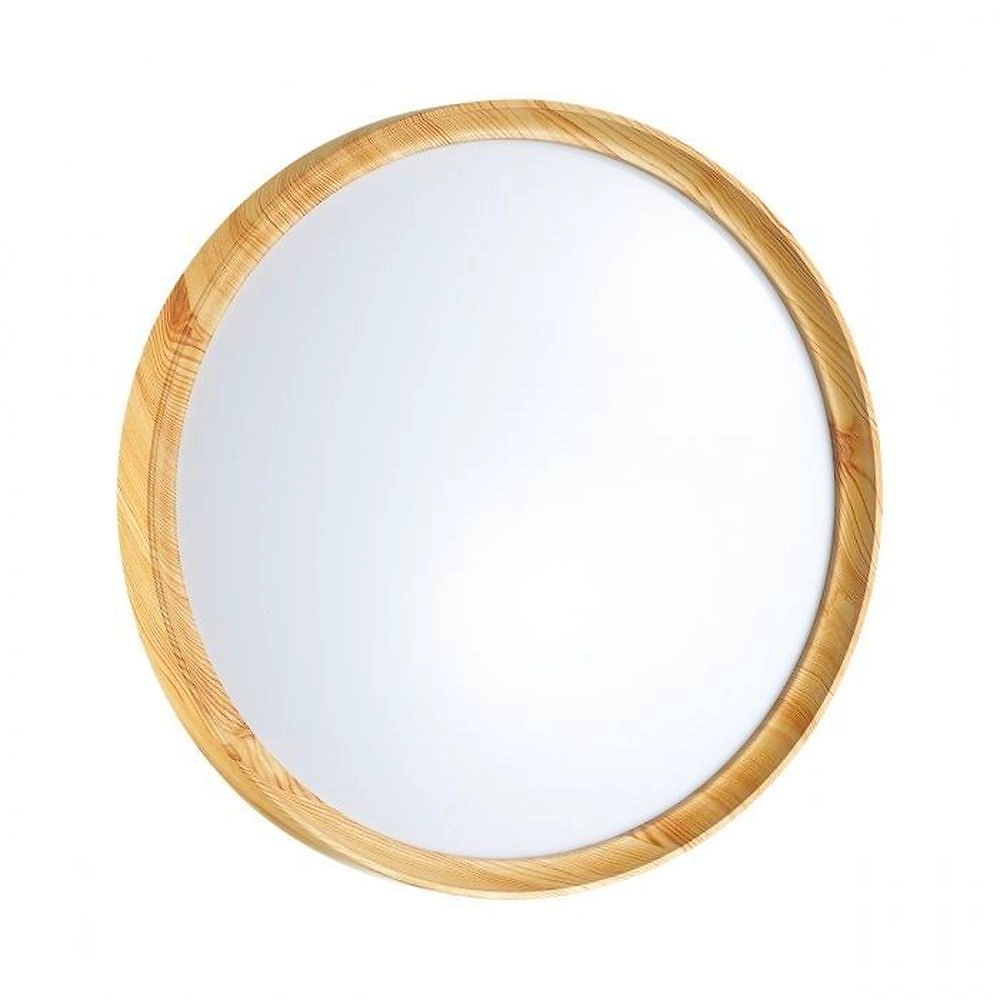 Светильник светодиодный 3019/DL WOODI 48 Вт с ДУ 39 см белый