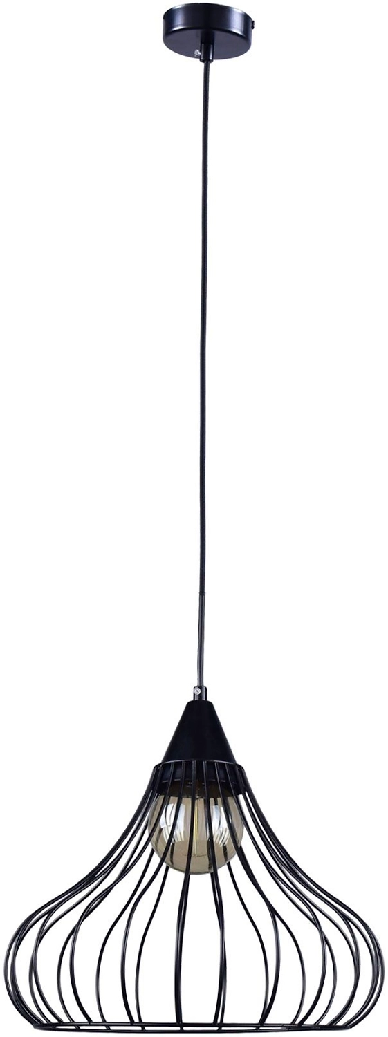 Подвесной светильник РОССвет РС21067 BK/1P