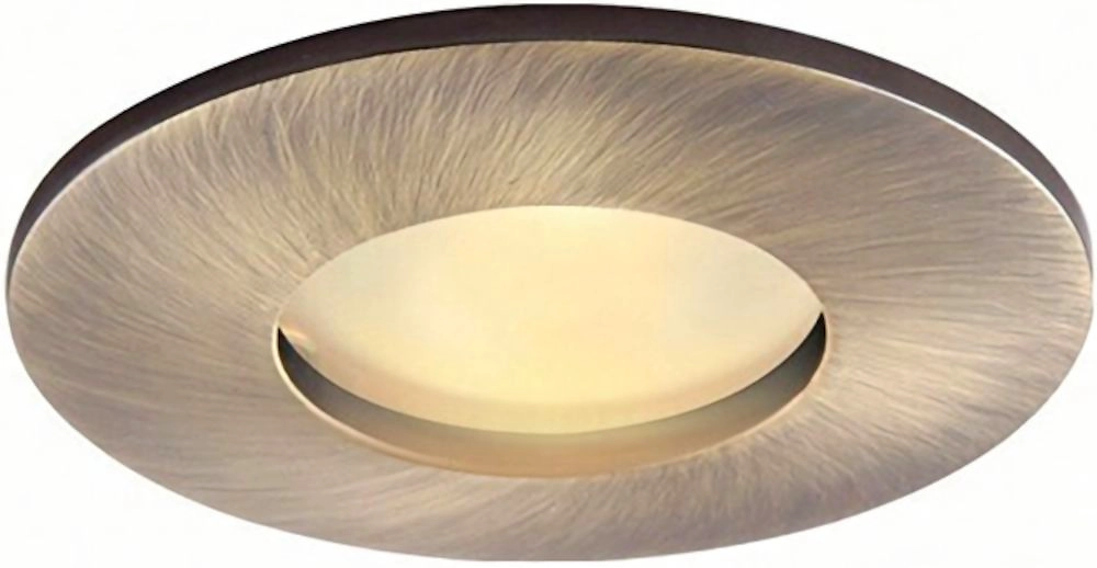 Светильник встраиваемый бронза A5440PL-1AB ip44 d8cm