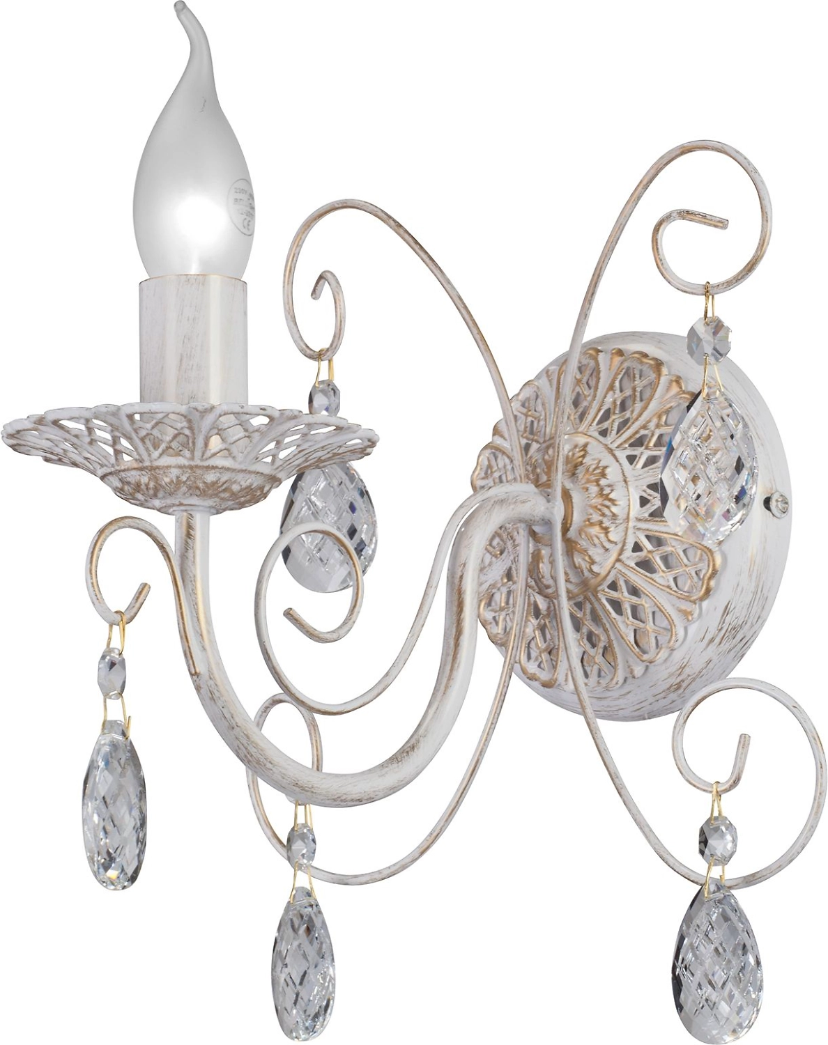 Бра Vitaluce V1180/1A белый 1ХE14Х40Вт