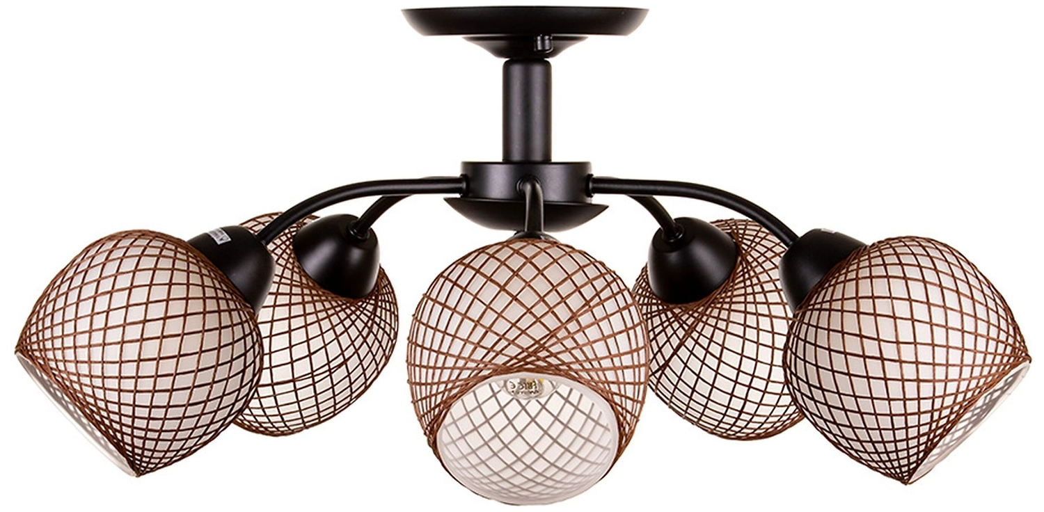 Потолочная люстра Luminarte ZEPHYR ZEPHYR-CL-5BL