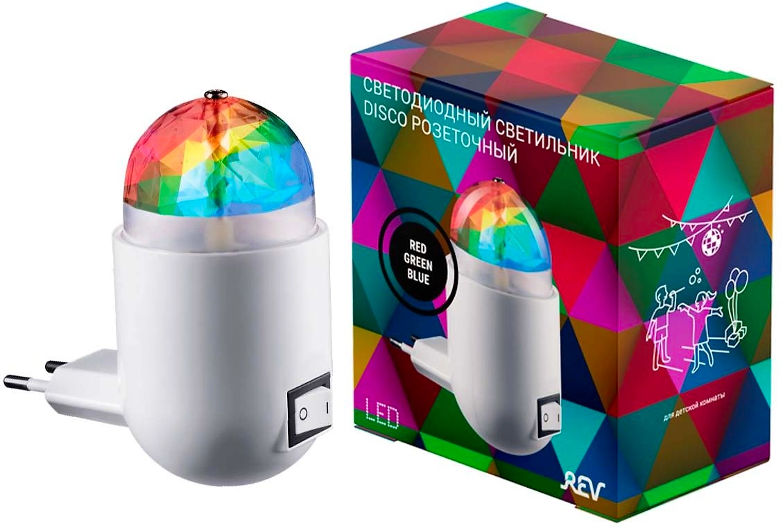Ночник-проектор REV Disco 32454 6