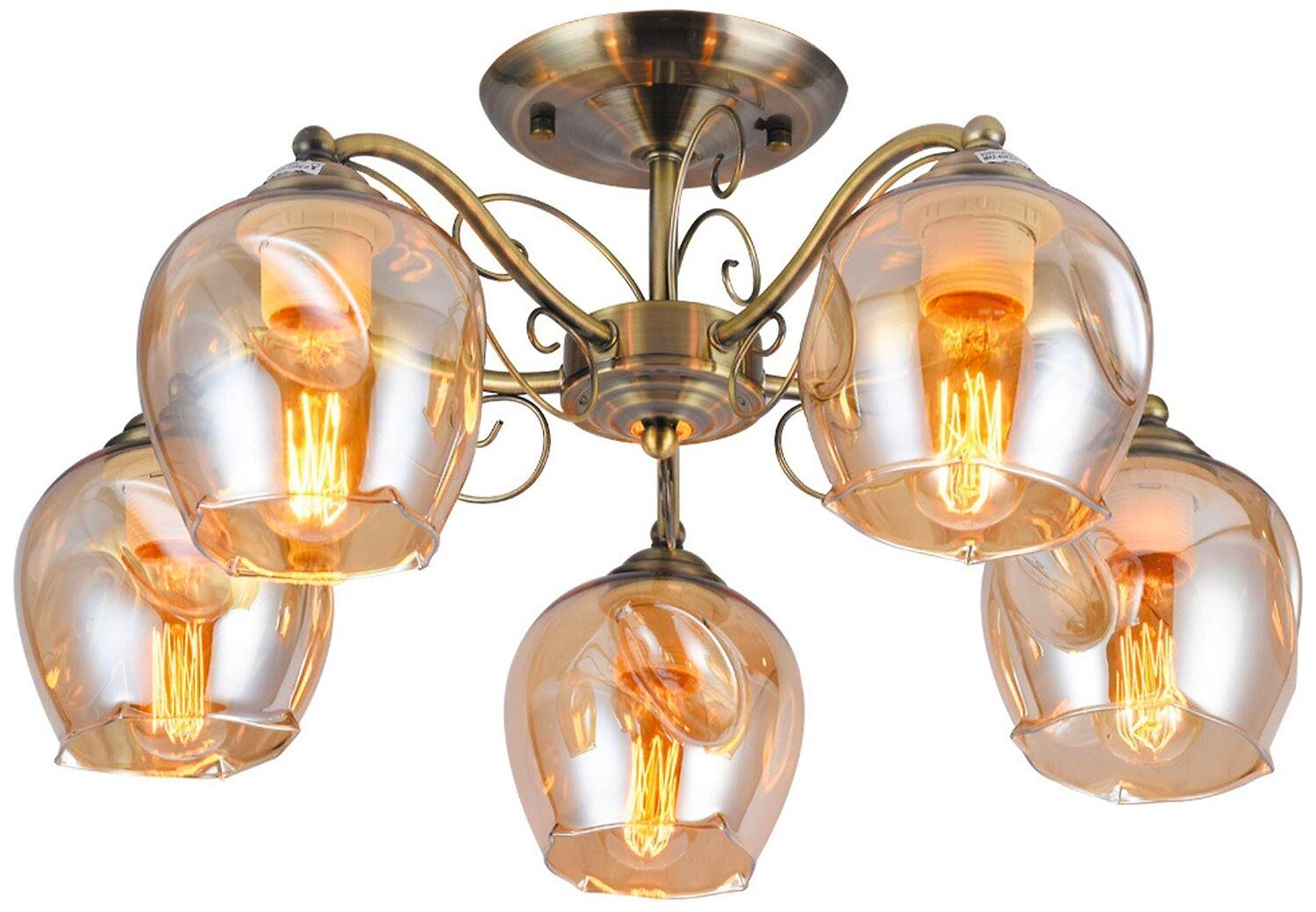 Потолочная люстра Luminarte GARDA GARDA-CL40E27-5AB