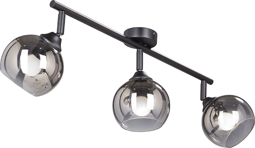 Спот Vitaluce V4313-1/3PL черный 3ХE27Х60Вт