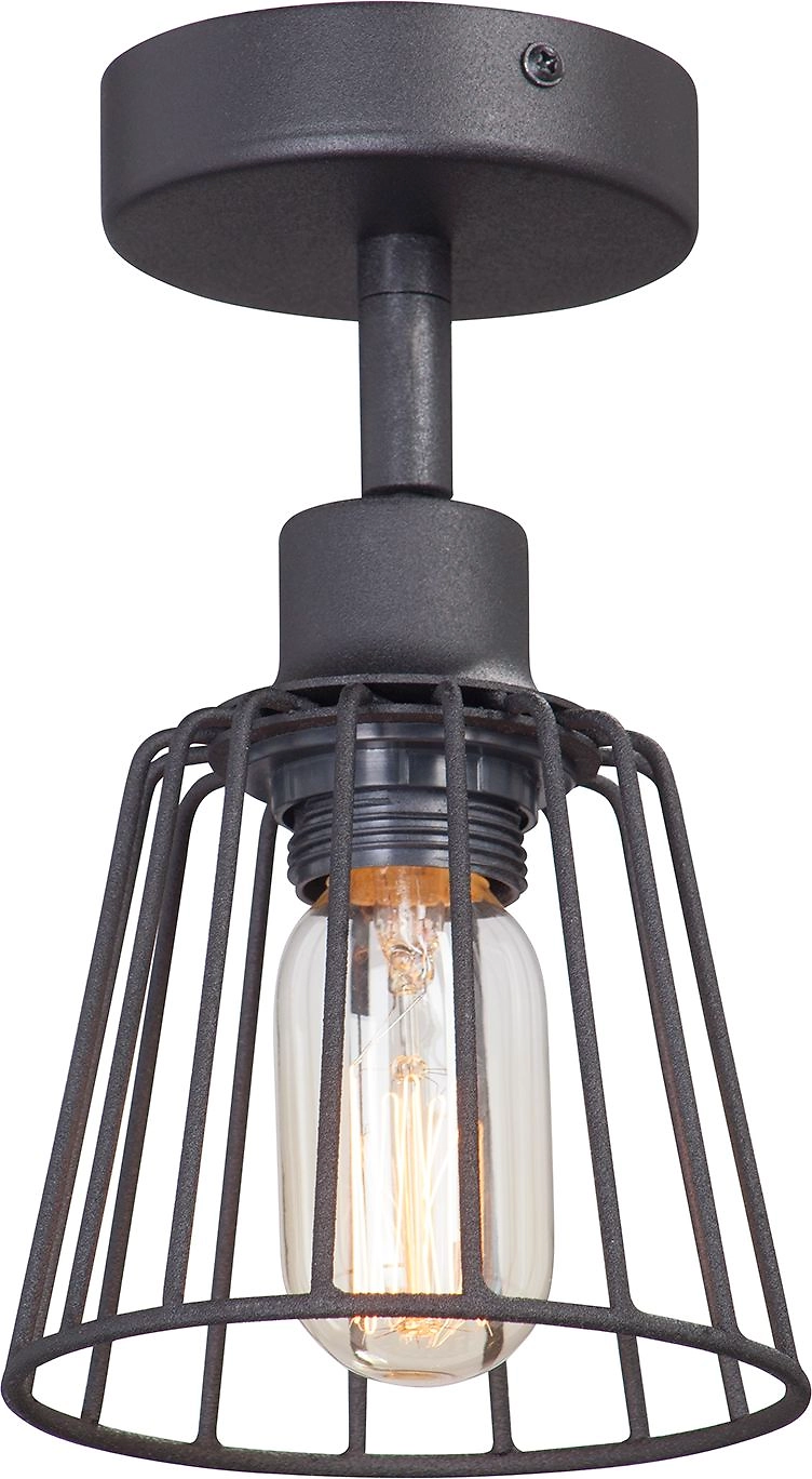 Спот Vitaluce V4589-1/1PL черный 1ХE27Х60Вт