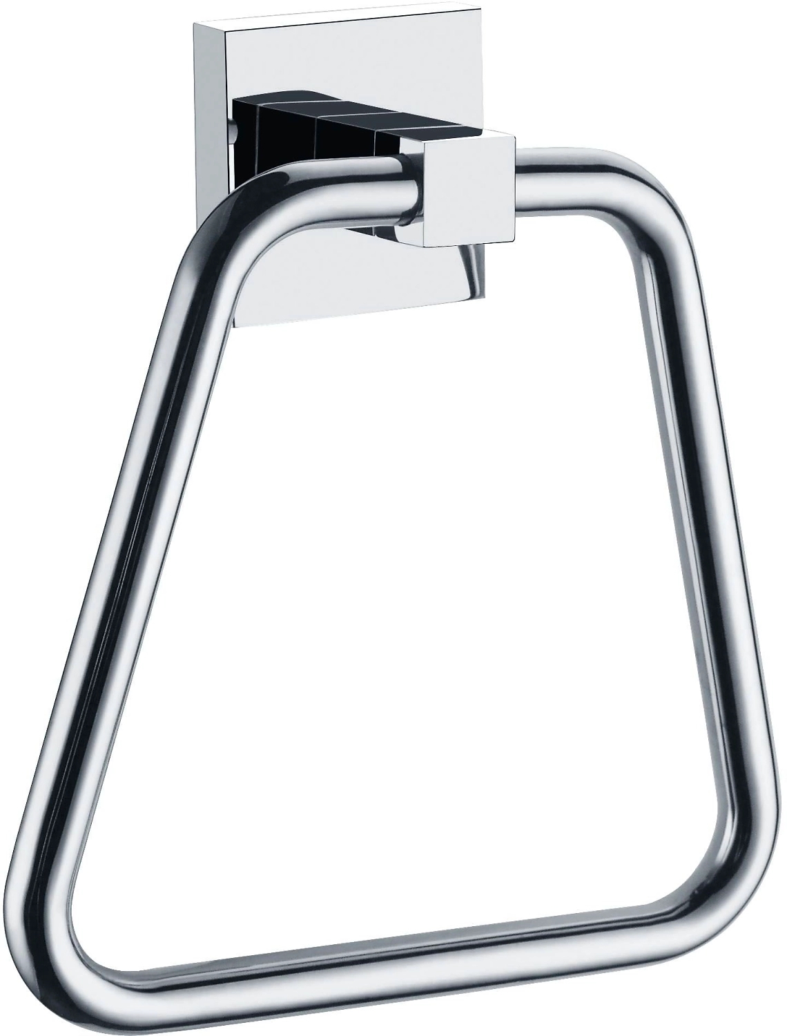 Держатель для банных полотенец хром 160х180х54 мм