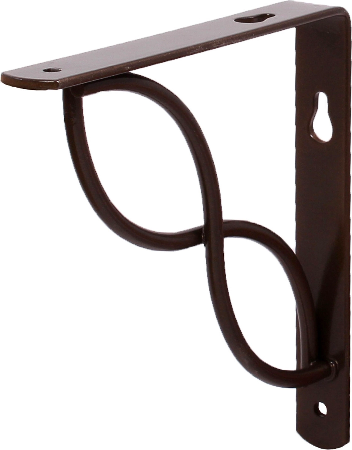 Кронштейн Larvij Твист бронза 200 х 200 мм 30 кг 