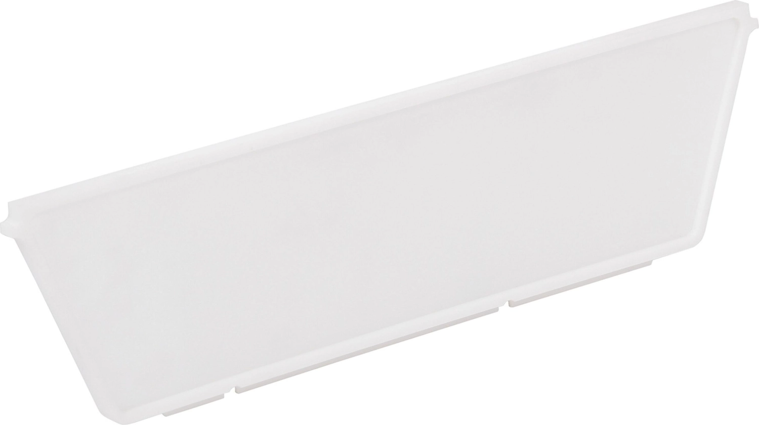 Разделитель для полки-корзины Larvij  белый 116х10х403 мм