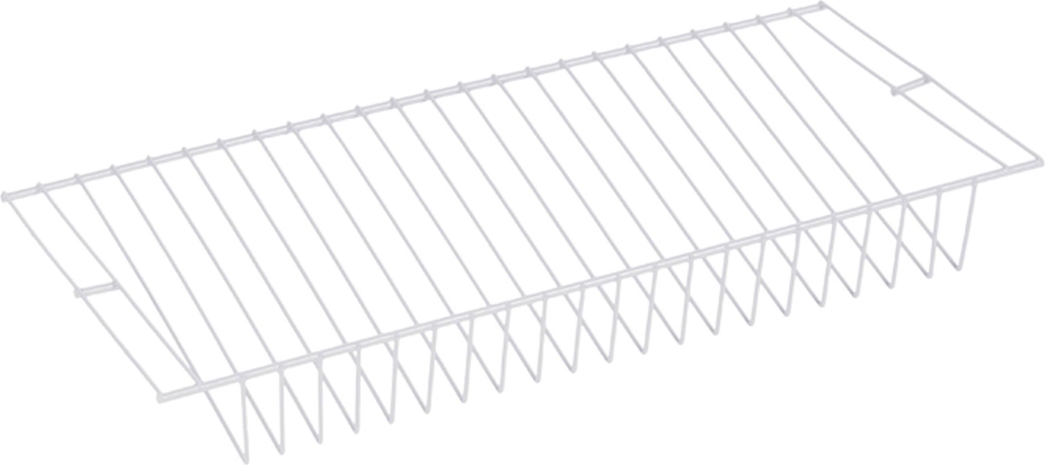 Полка сеточная для систем хранения Larvij белая 307x603x77 мм