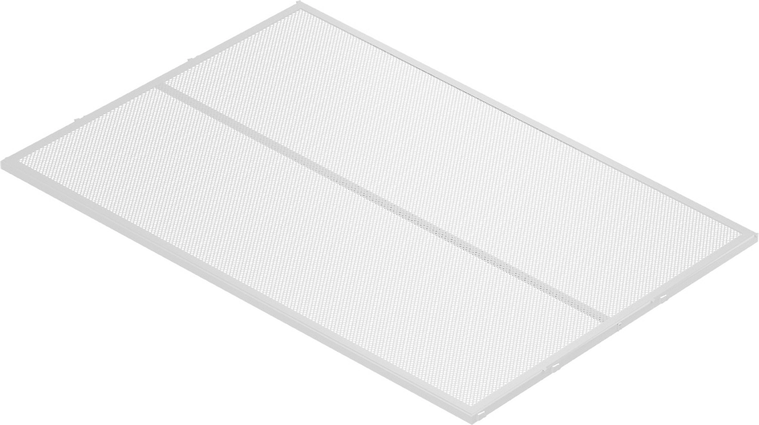 Полка для одежды Larvij L99M64WH белая 30x595x420 мм