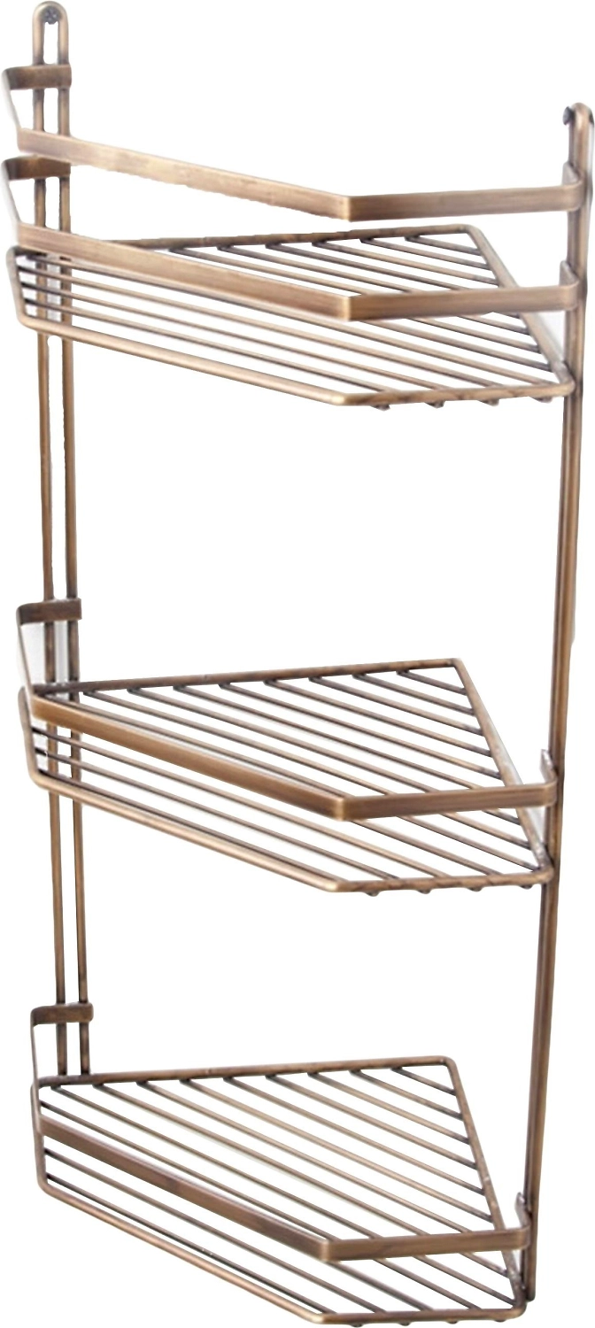 Полка для ванных принадлежностей VANSTORE Modern бронзовая 500x200x200 см 