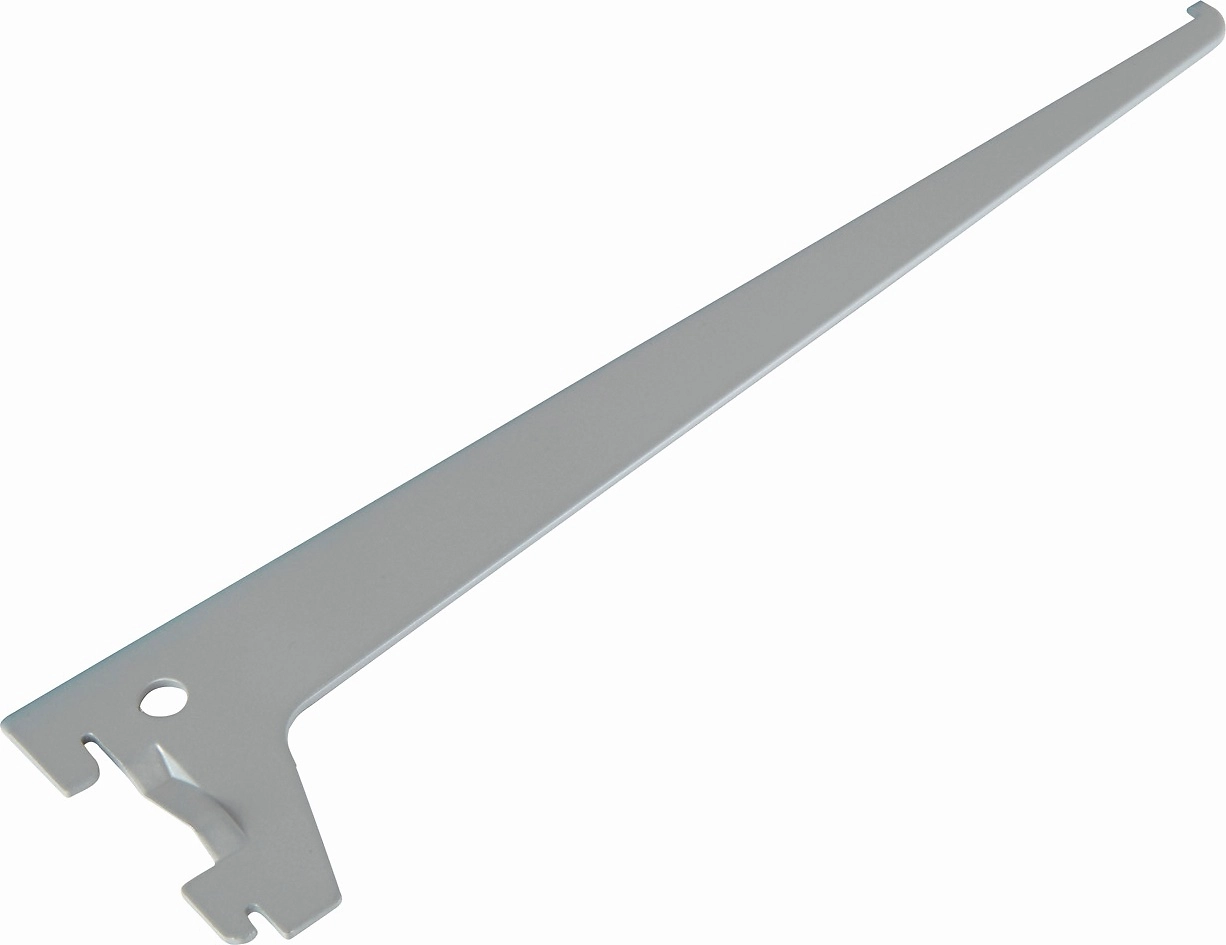 Кронштейн для полки 400824 серебристый 300х75х2 мм