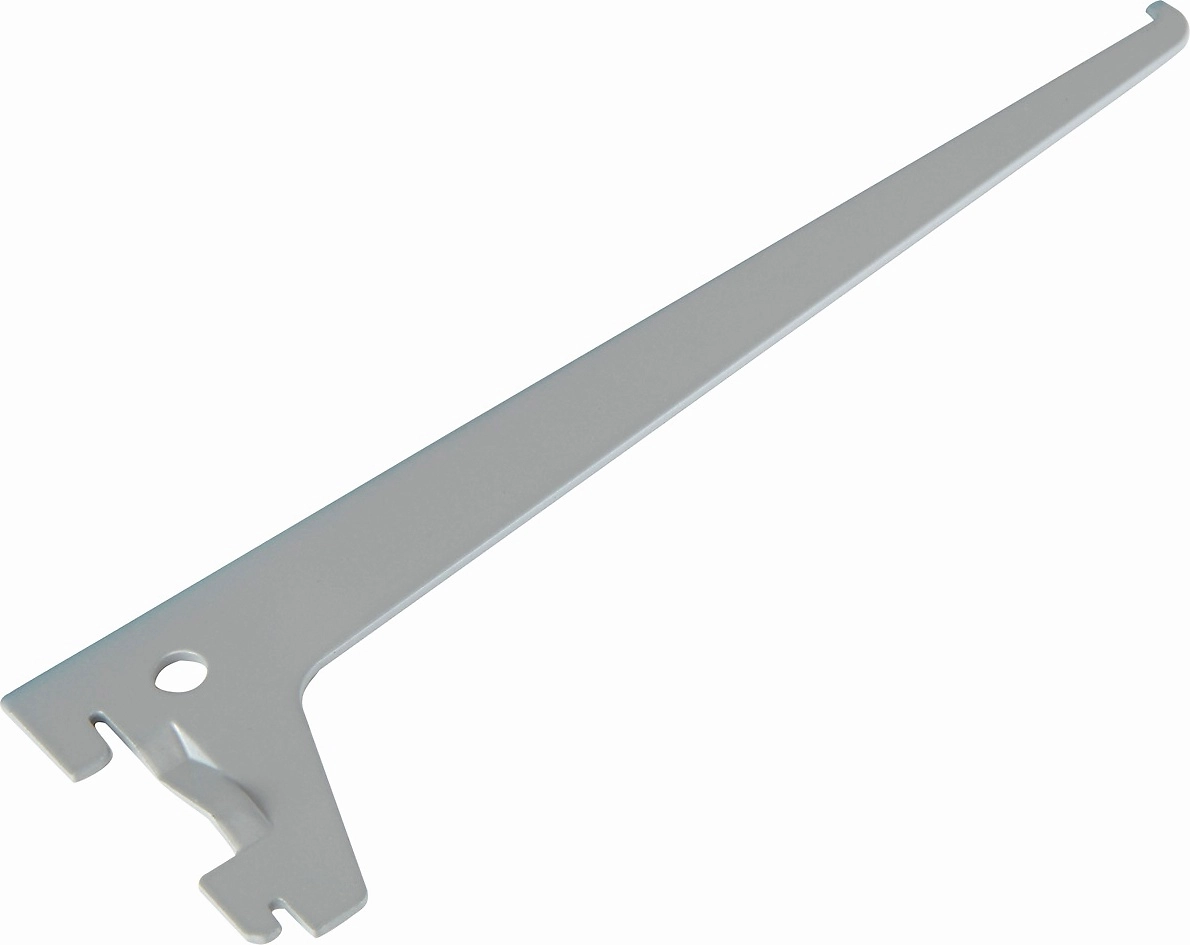 Кронштейн для полки 400821 серебристый 250х75х3 мм