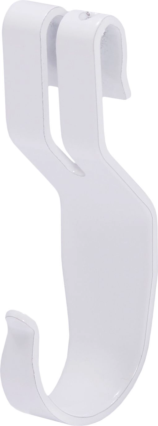 Крючок для одежды Larvij белый 80x23x30 мм
