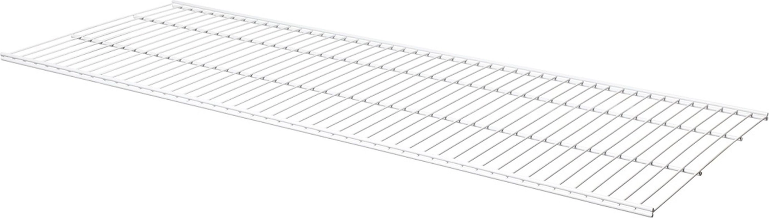 Полка универсальная Larvij белая 15x1206х406 мм