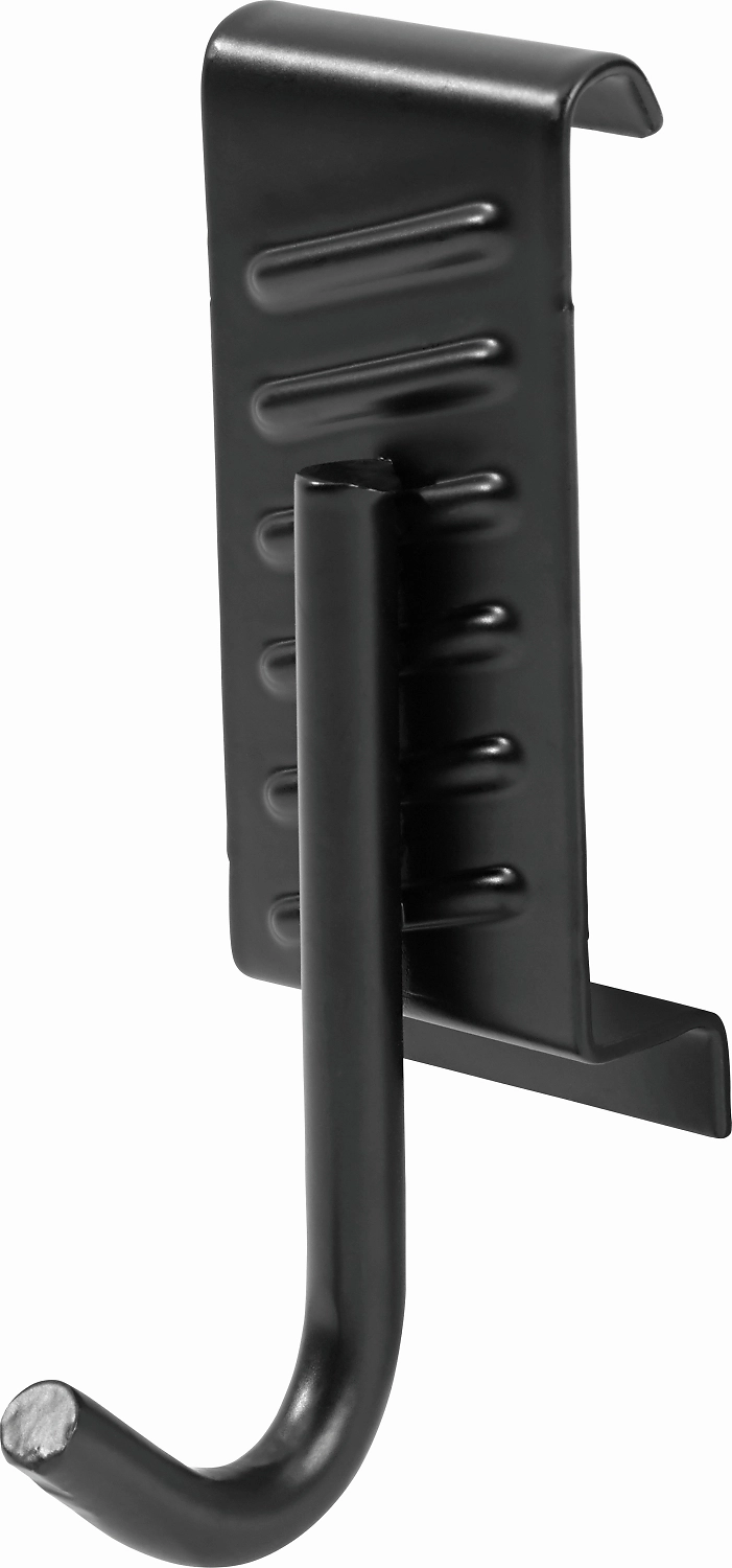Крюк для одежды 510102 черный 100х40х65 мм