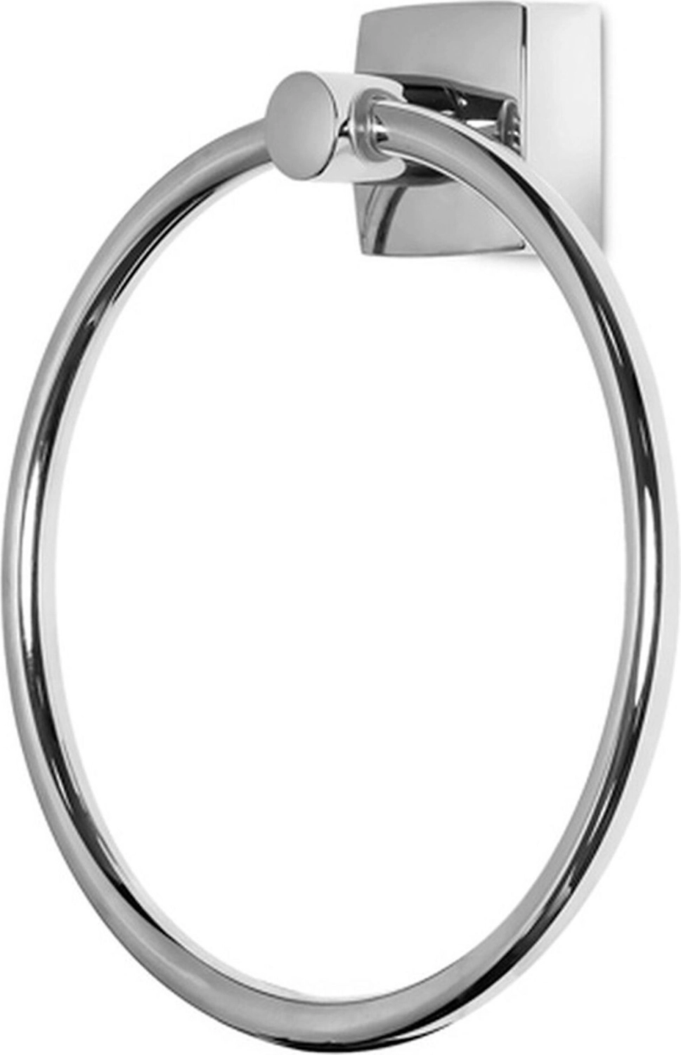 Держатель для банных полотенец Lotti Venezia серебристый 260х210х60 мм