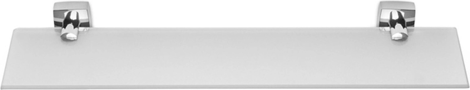 Полка для ванных принадлежностей Lotti Venezia серая 635х180х50 мм