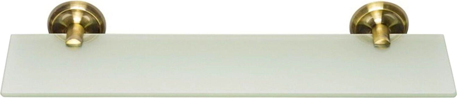 Полка для ванных принадлежностей Lotti Portofino бронзовая 630х180х80 мм