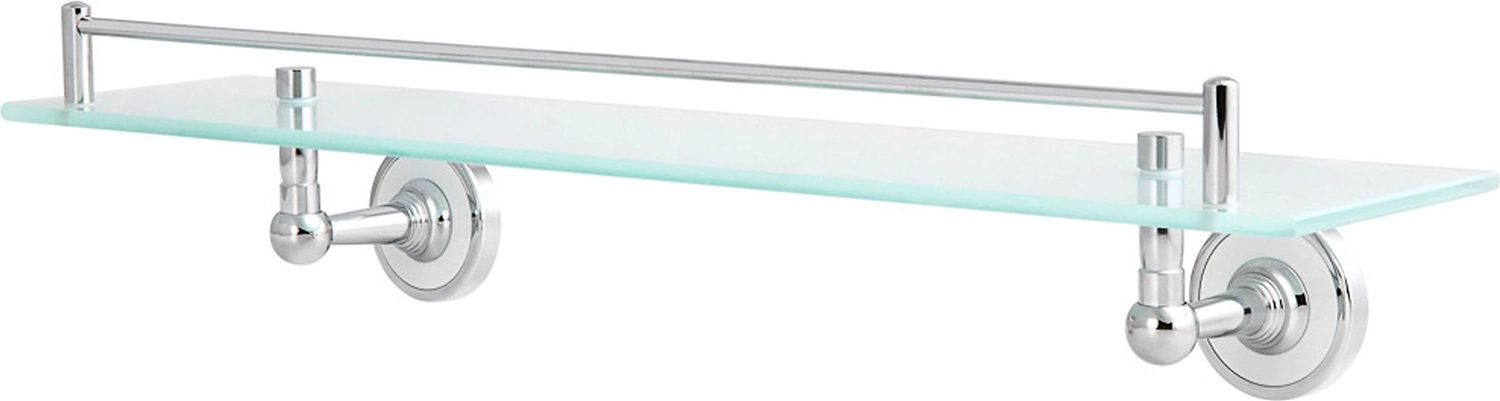 Полка для ванных принадлежностей WESS Magnifique хром 80х670х170 мм