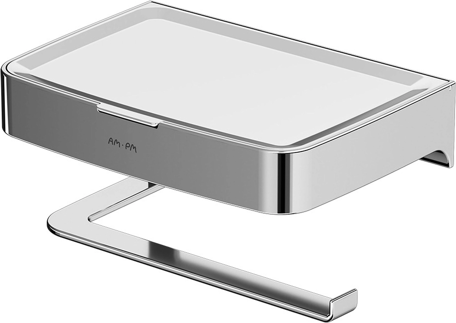 Держатель для туалетной бумаги AM.PM Inspire V 2.0 хром 75х150х106 мм