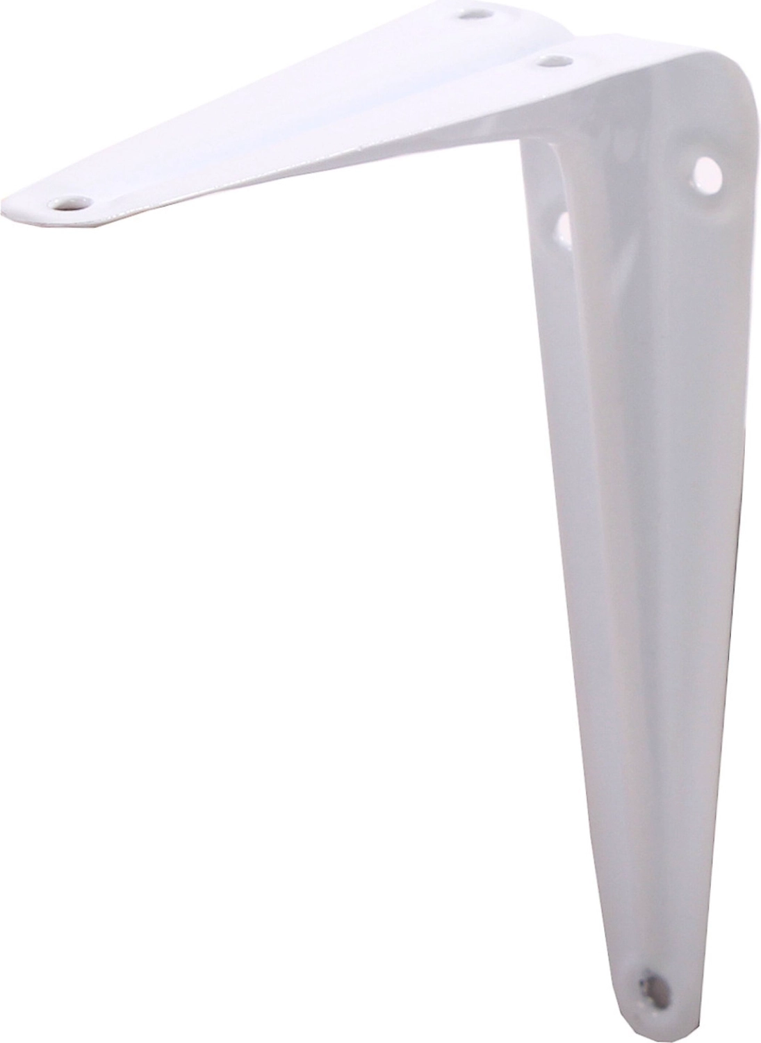 Кронштейн для полки Larvij Ютилити белый 250х200х40 мм