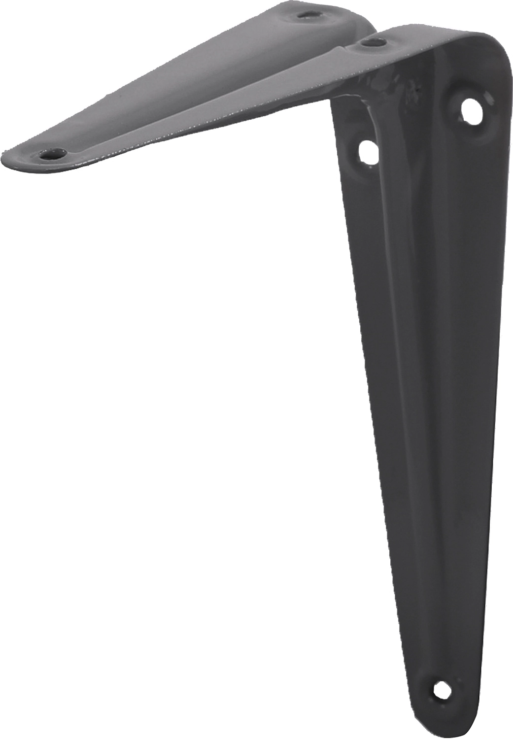 Кронштейн для полки Larvij Ютилити серый 200х150х40 мм