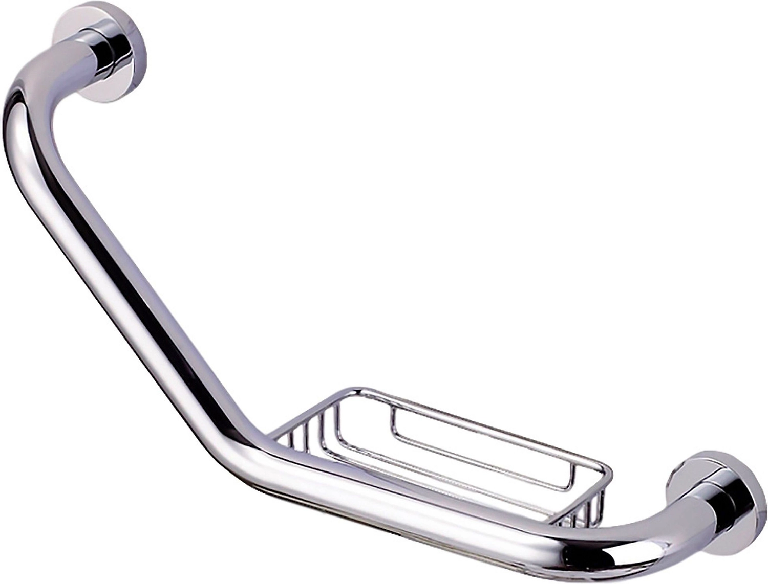 Поручень декоративный Solinne Base хром 280х400х140 мм