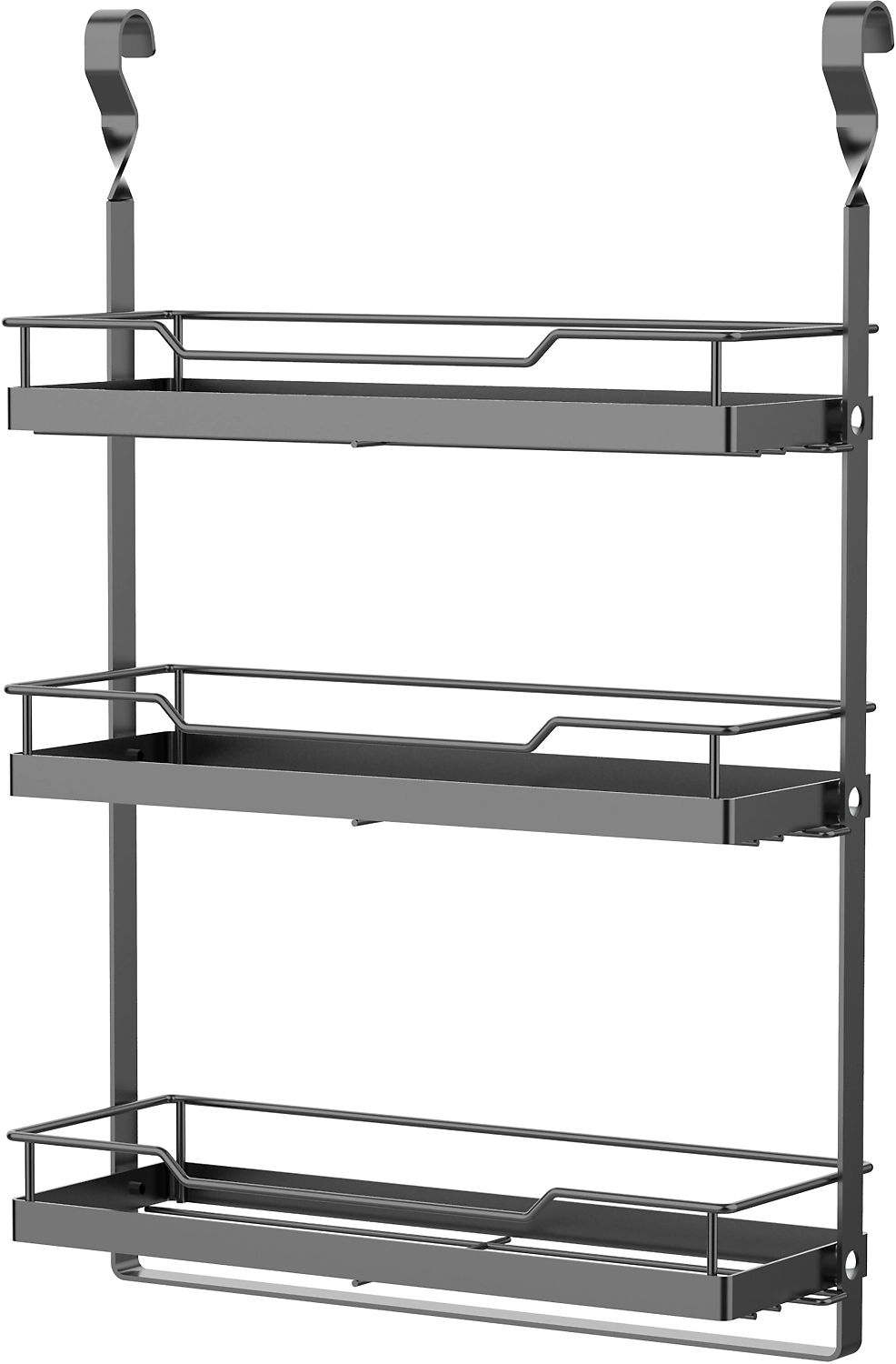 Полка для специй 107059 серая 320х102х460 мм