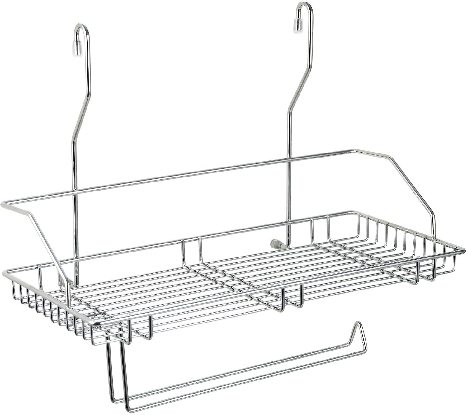 Полка для бумажных полотенец 410563 хром 340х400х210 мм