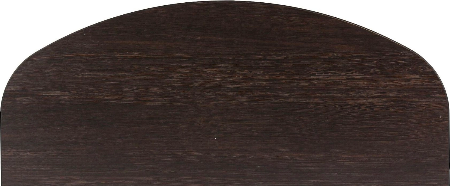 Полка декоративная Larvij фигурная ЛДСП Дуб венге 800х250х16 мм